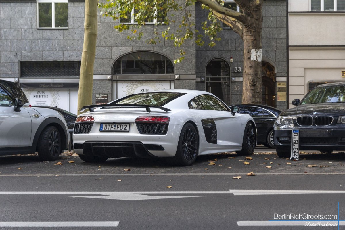 Audi R8 V10 Plus (2016) spotted in Berlin — BerlinRichStreets